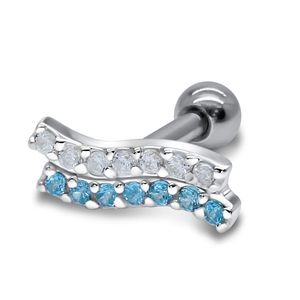 Beautiful Crystal Ear Piercing TIP-2709